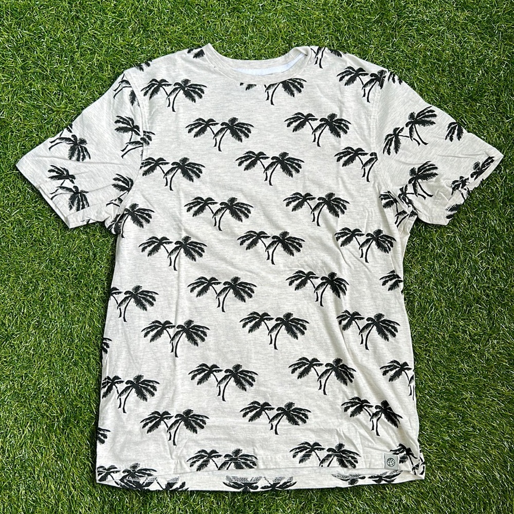 Free Planet Palm Trees Tee